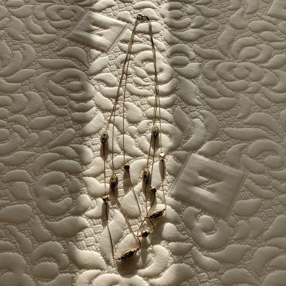 Necklace - three tiered with beautiful detail